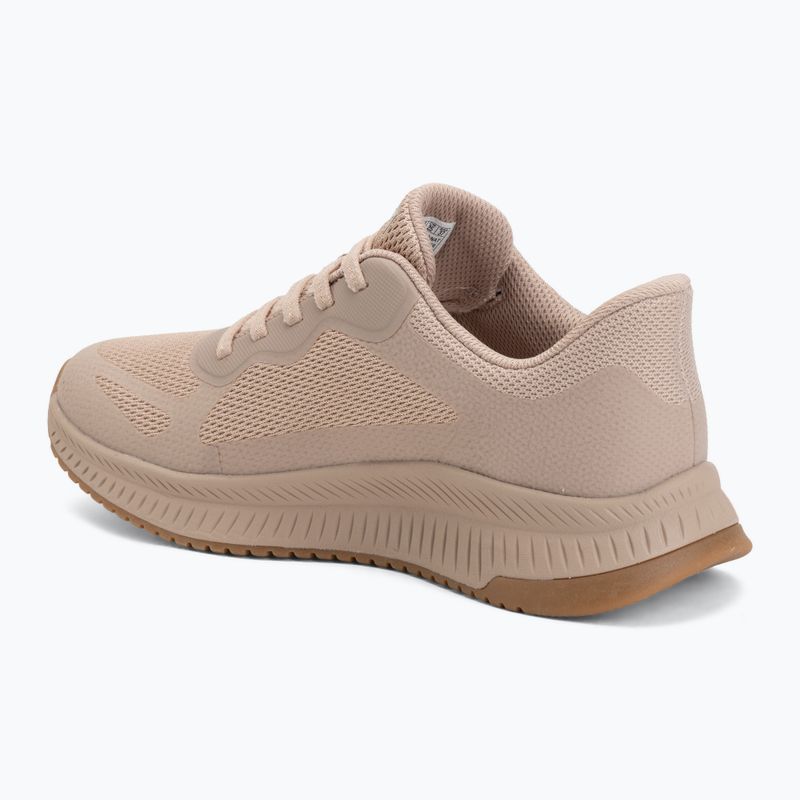 Încălțăminte pentru femei SKECHERS Bobs Squad 4 Staple Look beige 3