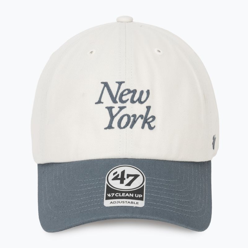 Șapcă 47 Brand MLB New York Yankees Foundation Script TT CLEAN UP sandstone 2