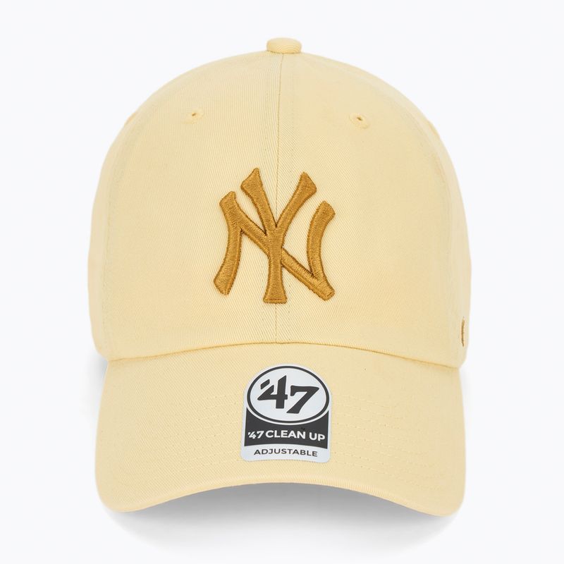 Șapcă 47 Brand MLB New York Yankees CLEAN UP butter 2
