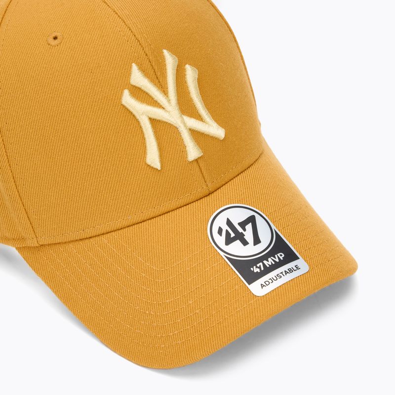 Șapcă 47 Brand MLB New York Yankees MVP wheat 3