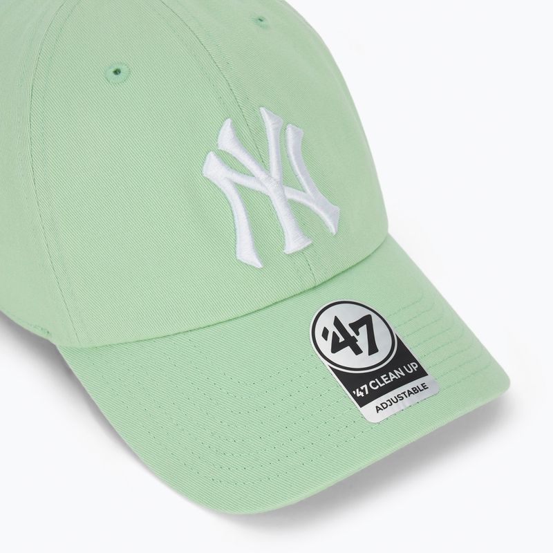 Șapcă 47 Brand MLB New York Yankees CLEAN UP aloe 3