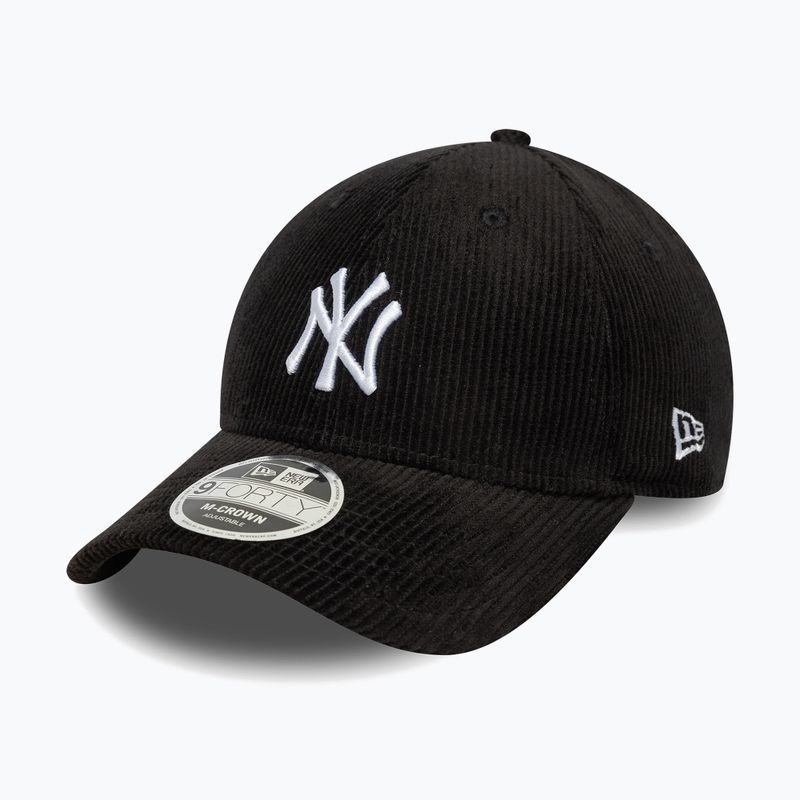 Șapcă cu cozoroc New Era Cord 9Forty Mcrown New York Yankees neagră 3