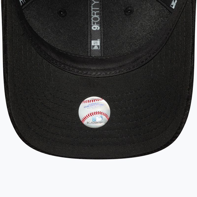 Șapcă cu cozoroc New Era Cord 9Forty Mcrown New York Yankees neagră 5