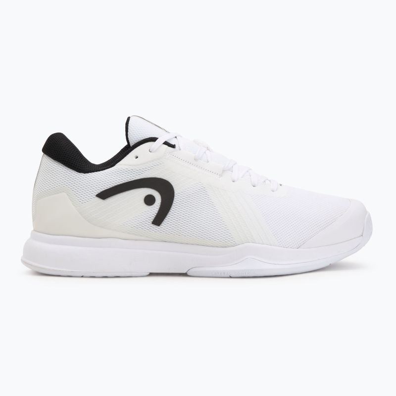Încălțăminte de squash HEAD Sprint Team 4.0 Indoor white/black 2