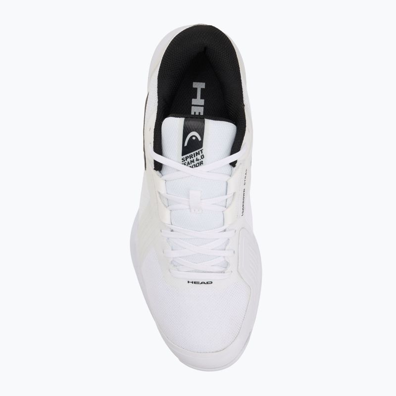 Încălțăminte de squash HEAD Sprint Team 4.0 Indoor white/black 5