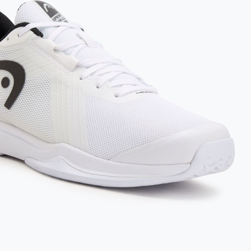 Încălțăminte de squash HEAD Sprint Team 4.0 Indoor white/black 7