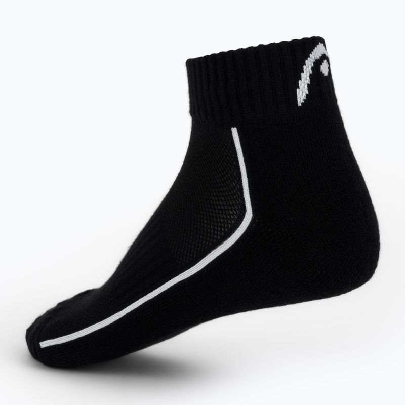 Șosete HEAD Tennis 2P Performance Quarter 2 perechi black 2