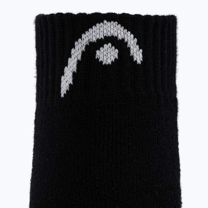 Șosete HEAD Tennis 2P Performance Quarter 2 perechi black 3