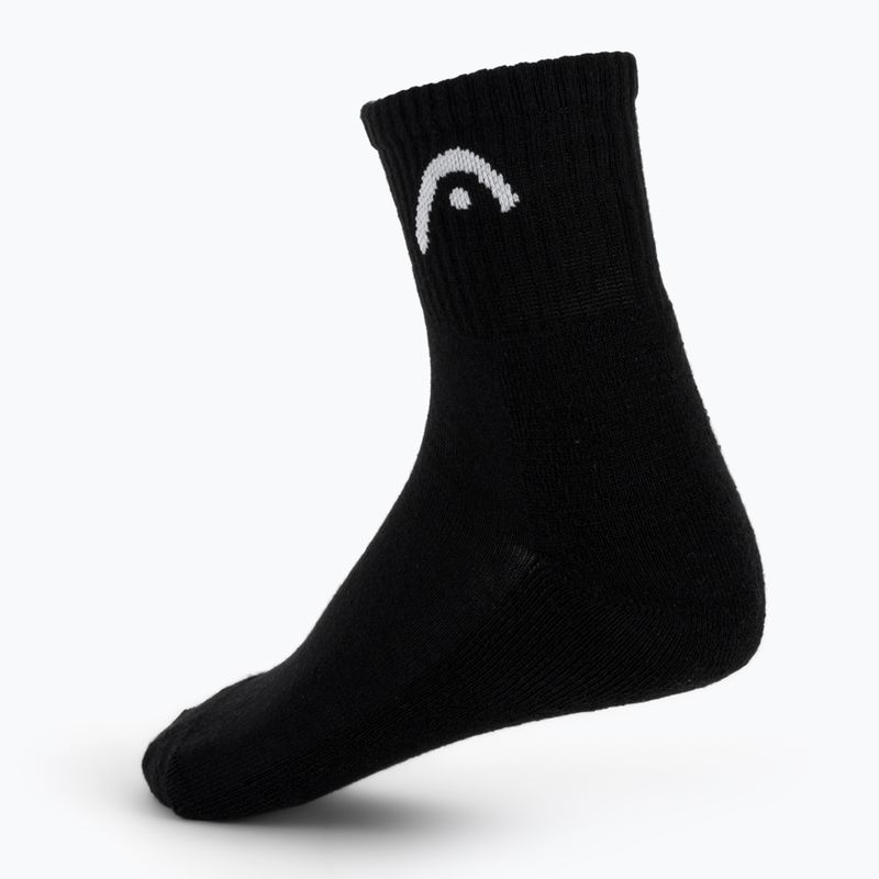 Șosete HEAD Tennis 3P Club Short Crew 3 perechi black 2