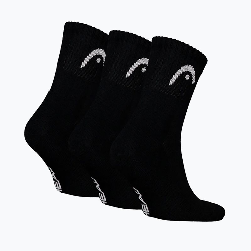 Șosete HEAD Tennis 3P Club Short Crew 3 perechi black 2