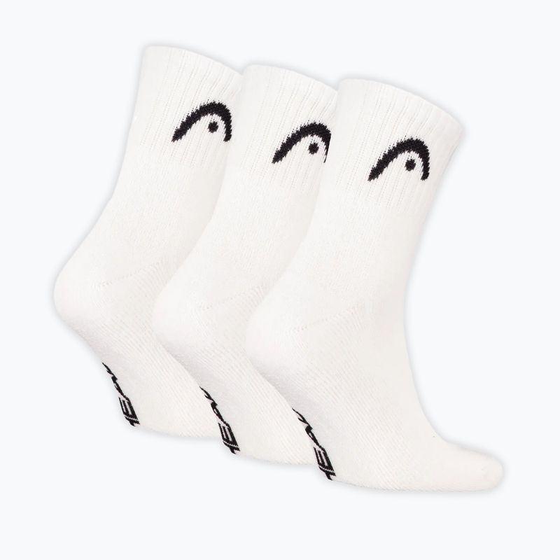 Șosete HEAD Tennis 3P Club Short Crew 3 perechi white 2