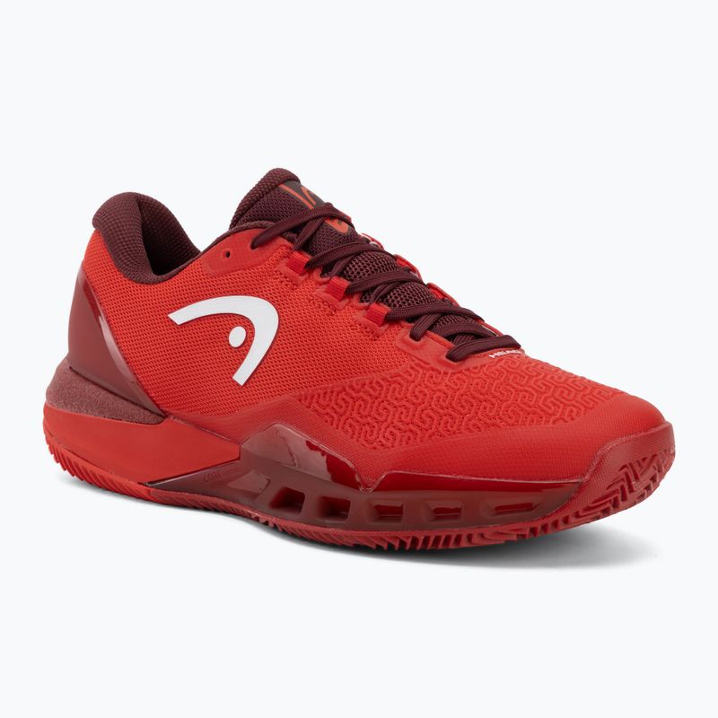 Încălțăminte de tenis pentru bărbați HEAD Revolt Pro 5.0 Clay red/dark red