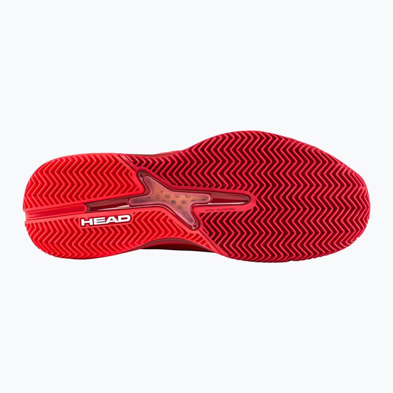 Încălțăminte de tenis pentru bărbați HEAD Revolt Pro 5.0 Clay red/dark red 3