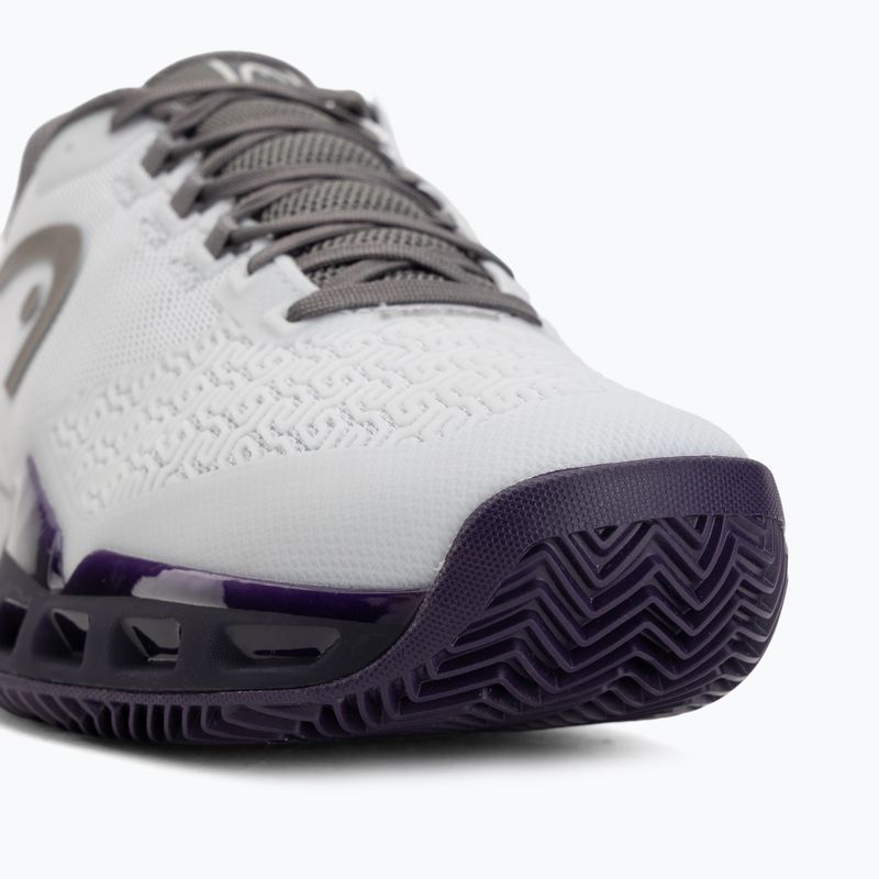 Încălțăminte de tenis pentru bărbați HEAD Revolt Pro 5.0 Clay light grey/purple 7