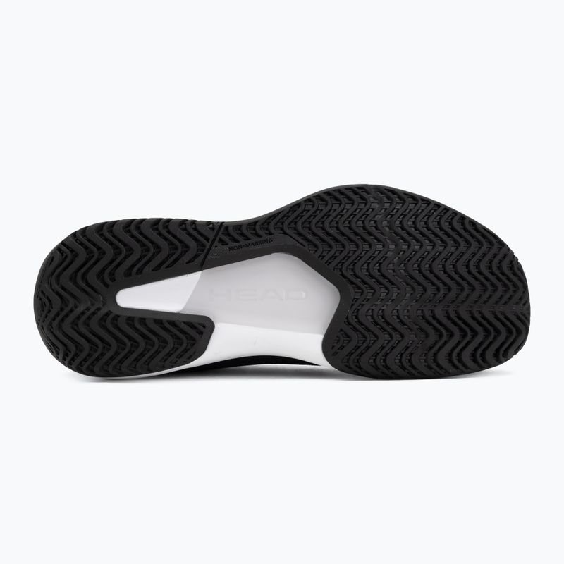Încălțăminte de tenis pentru bărbați HEAD Revolt Court 5.0 black/white 4
