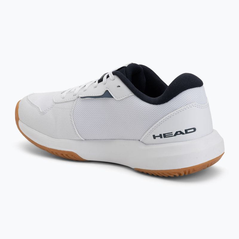 Încălțăminte de tenis pentru bărbați HEAD Revolt Court 5.0 Indoor white/blueberry 3