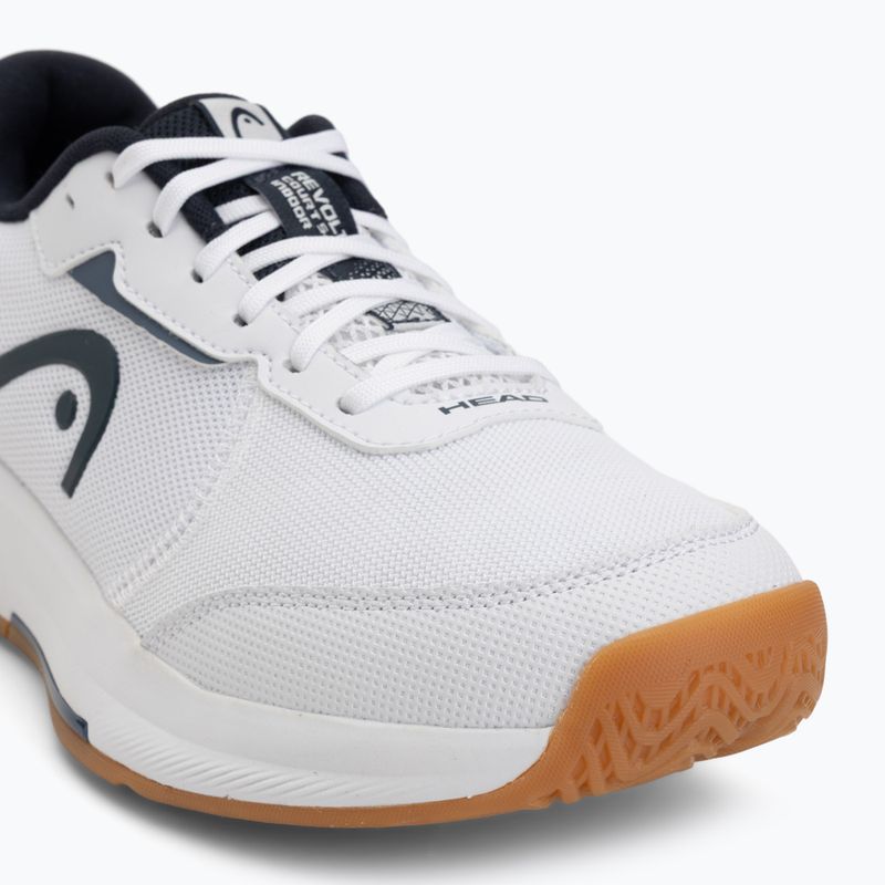 Încălțăminte de tenis pentru bărbați HEAD Revolt Court 5.0 Indoor white/blueberry 7