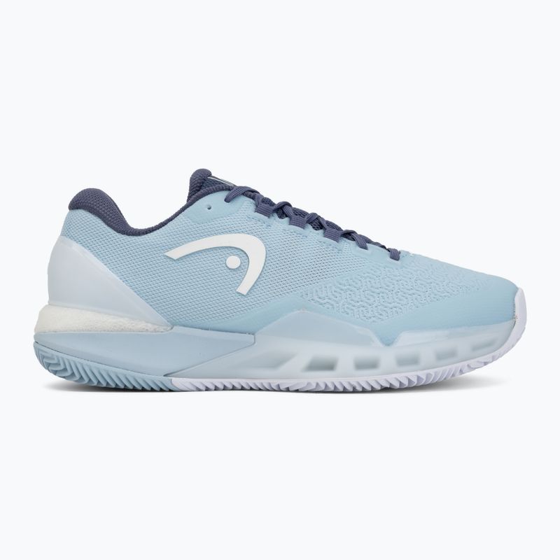 Încălțăminte de tenis pentru femei HEAD Revolt Pro 5.0 Clay light blue/dark blue 2