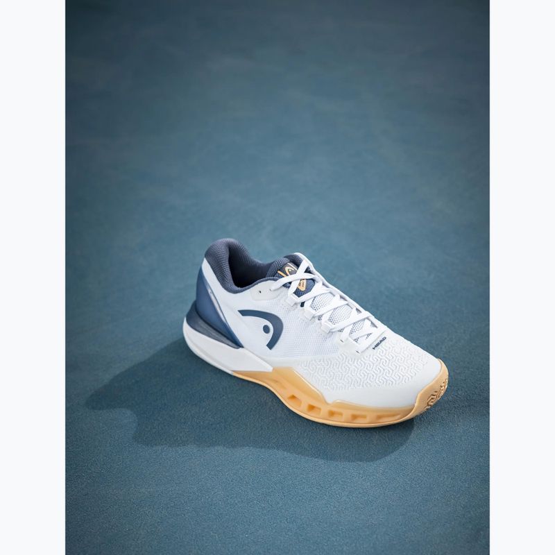 Încălțăminte de tenis pentru femei HEAD Revolt Pro 5.0 white/apricot 5