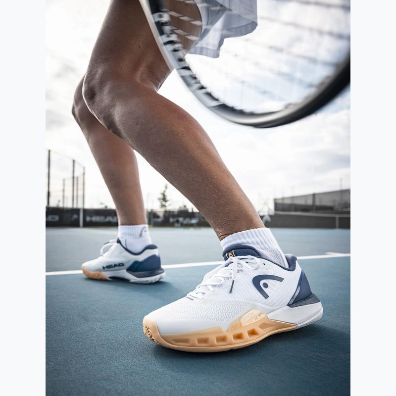 Încălțăminte de tenis pentru femei HEAD Revolt Pro 5.0 white/apricot 8