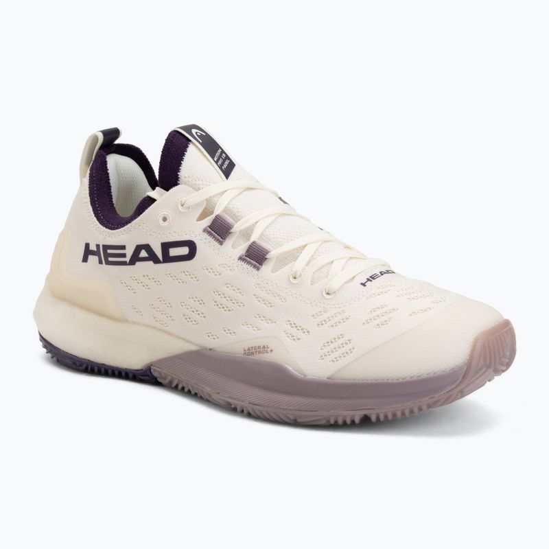 Încălțăminte de padel pentru femei HEAD Motion Pro 1.5 chalk white/purple