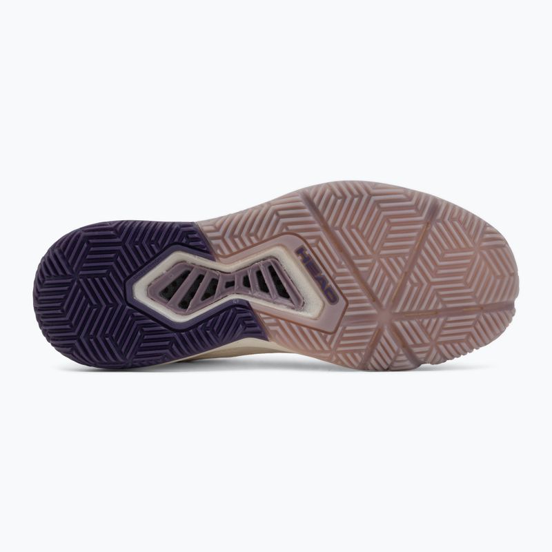 Încălțăminte de padel pentru femei HEAD Motion Pro 1.5 chalk white/purple 4