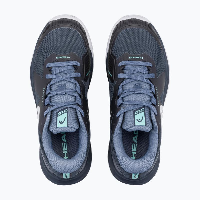 Încălțăminte de tenis pentru copii HEAD Sprint Pro 4.0 Jr red/dark red 4