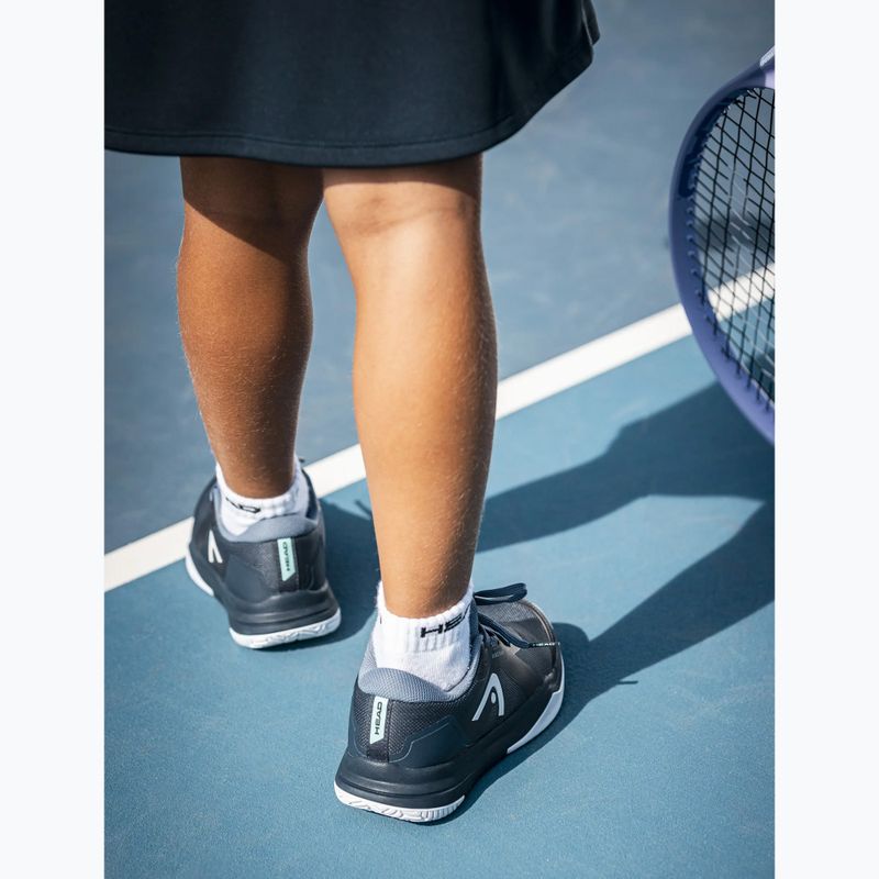 Încălțăminte de tenis pentru copii HEAD Sprint Pro 4.0 Jr red/dark red 6