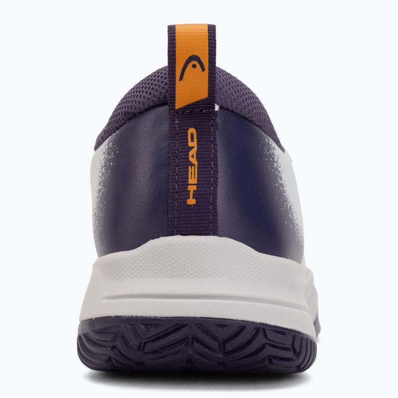 Încălțăminte de tenis pentru copii HEAD Sprint Court 4.0 light grey/purple 6
