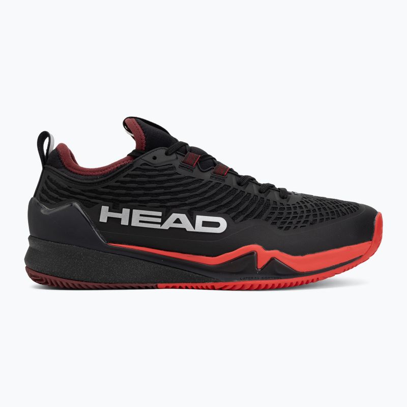 Încălțăminte de tenis pentru bărbați HEAD Endure Pro Clay black/red 2