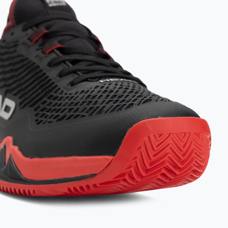 Încălțăminte de tenis pentru bărbați HEAD Endure Pro Clay black/red 7