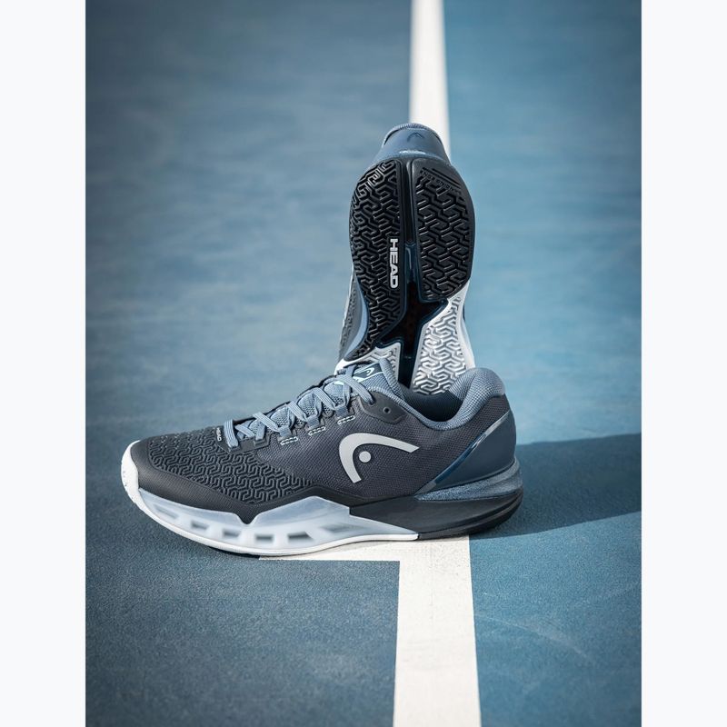 Încălțăminte de tenis pentru bărbați HEAD Revolt Pro 5.0 blueberry/teal 5