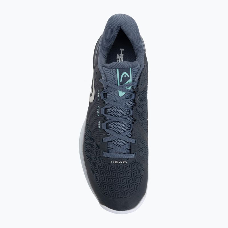 Încălțăminte de tenis pentru bărbați HEAD Revolt Pro 5.0 Clay blueberry/teal 5