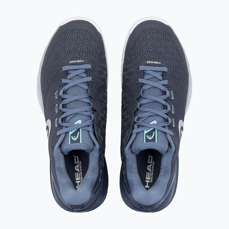 Încălțăminte de tenis pentru bărbați HEAD Revolt Pro 5.0 Clay blueberry/teal 4