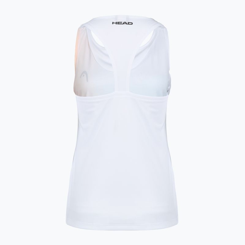 Tricou de tenis pentru femei HEAD Agility Tank Top apricot/print vision 2