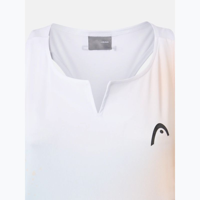 Tricou de tenis pentru femei HEAD Agility Tank Top light blue/print vision 3