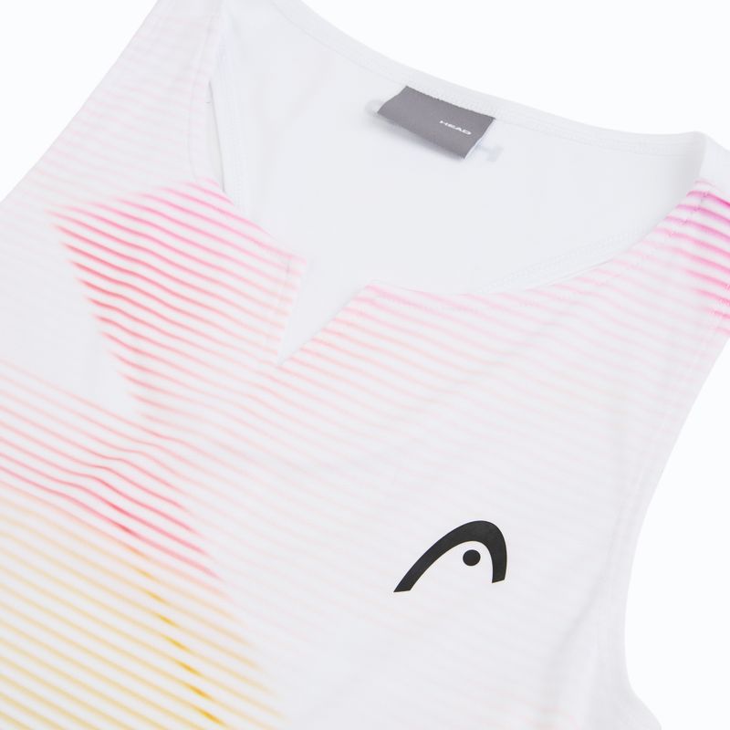 Tricou de tenis pentru femei HEAD Agility Tank Top light blue/print vision 3
