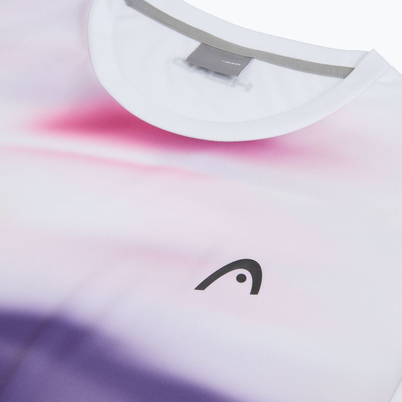 Tricou de tenis pentru bărbați HEAD Blur purple/print 3
