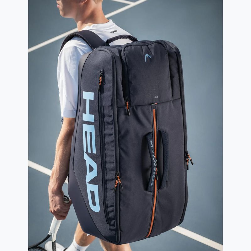Geantă de tenis HEAD Pro Racquet Bag XL 70 l navy 9