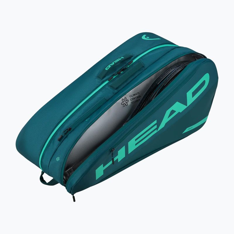Geantă de tenis HEAD Tour Racquet Bag L 65 l green 5