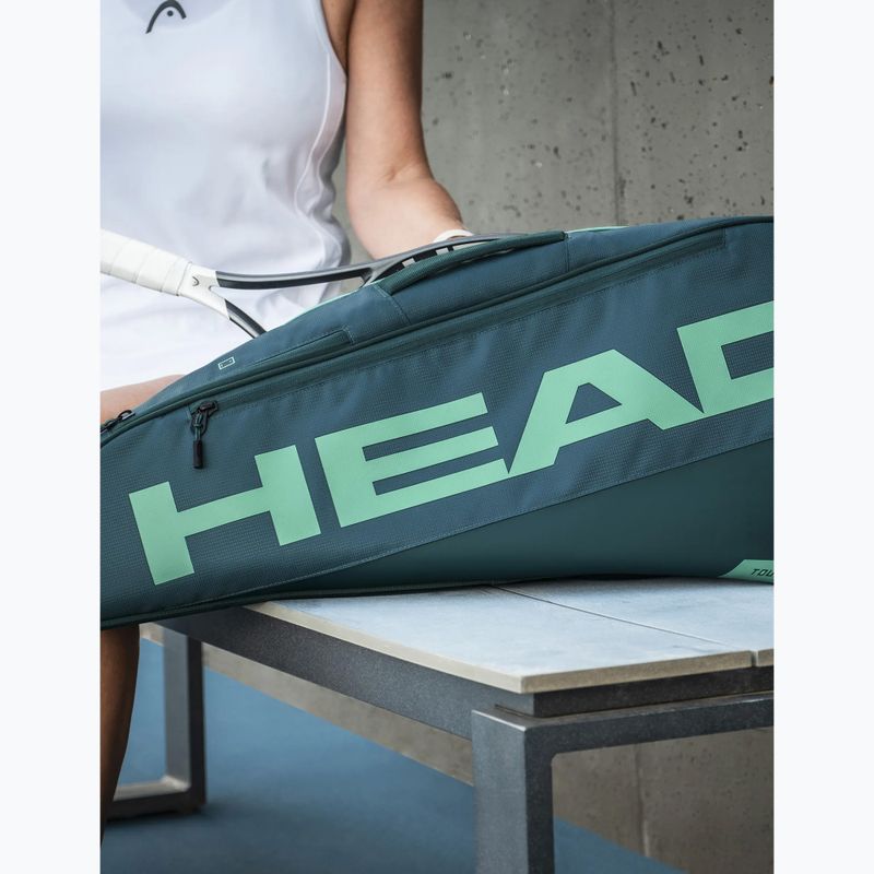 Geantă de tenis HEAD Tour Racquet Bag S 30 l green 4