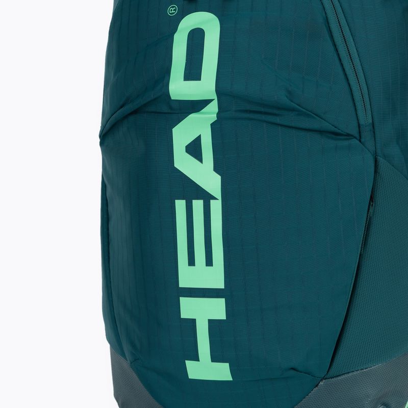 Rucsac de tenis HEAD Tour Racqpack green 4