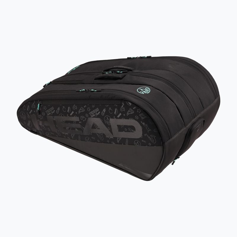 Geantă de tenis HEAD Tour Racquet Bag XL Neon 2025 75 l black/blue 2