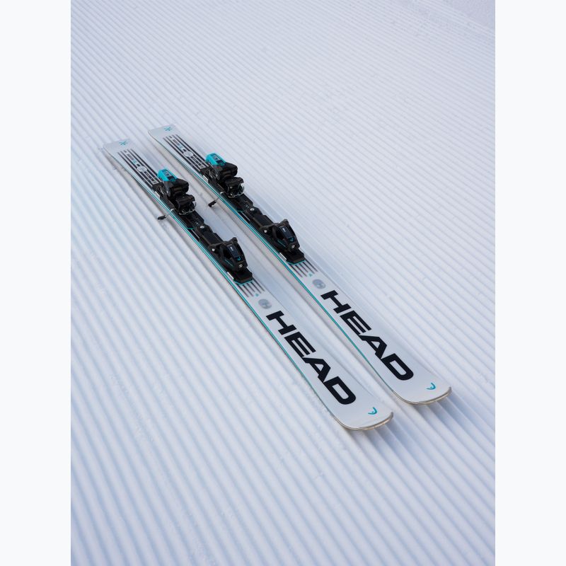 Schiuri de coborâre + legături HEAD WC Rebels e-SL RP EVO 14 + Freeflex 14 GW white/black 2