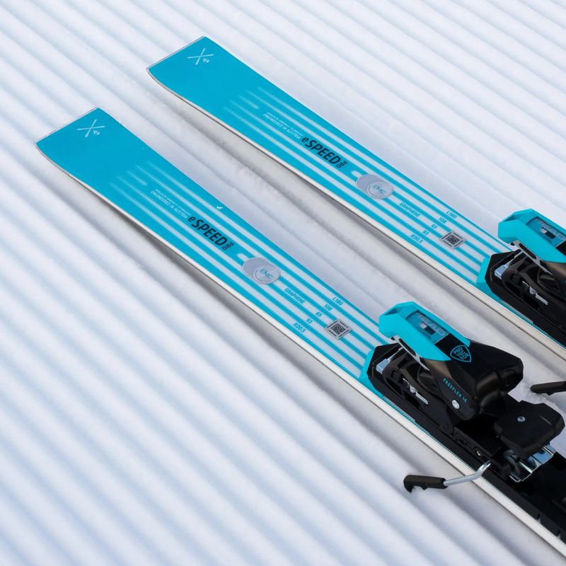 Schiuri de coborâre + legături HEAD WC Rebels e-Speed Pro RP WCR 14 + Protector+ FF 14 GW blue/white 10