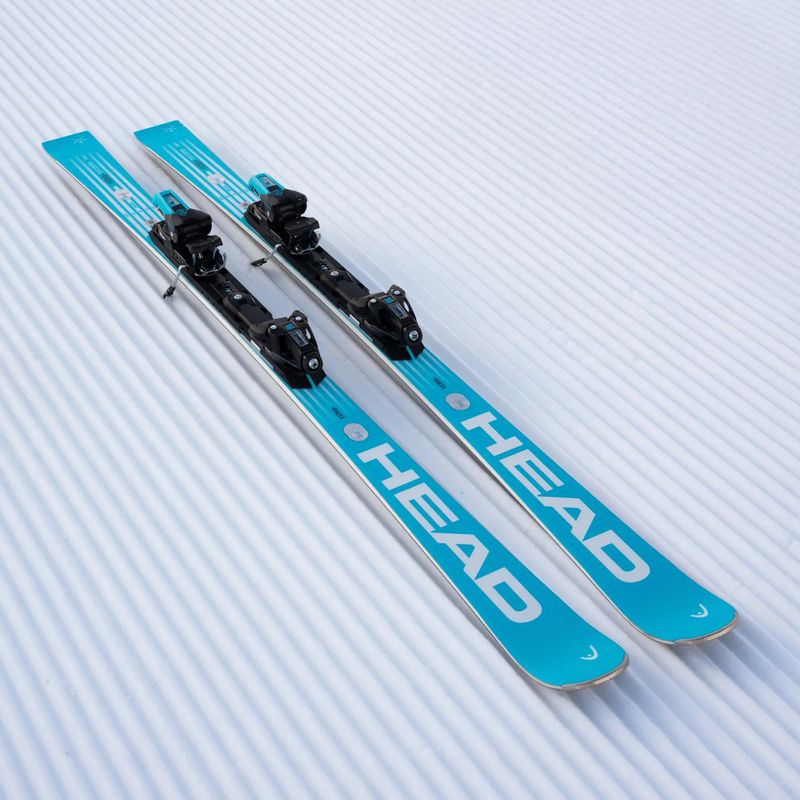 Schiuri de coborâre + legături HEAD WC Rebels e-SL Pro RP WCR 14 + Protector+ FF 14 GW blue/white 3