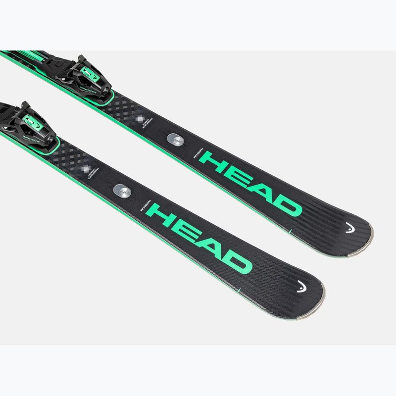 Schiuri de coborâre + legături HEAD Supershape e-Magnum SW BB-PR + Protector Evo PR 13 GW black/green 3
