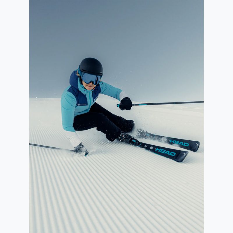 Schiuri de coborâre + legături HEAD Supershape e-Speed SW BB-PR + Protector Evo PR 13 GW black/blue 5