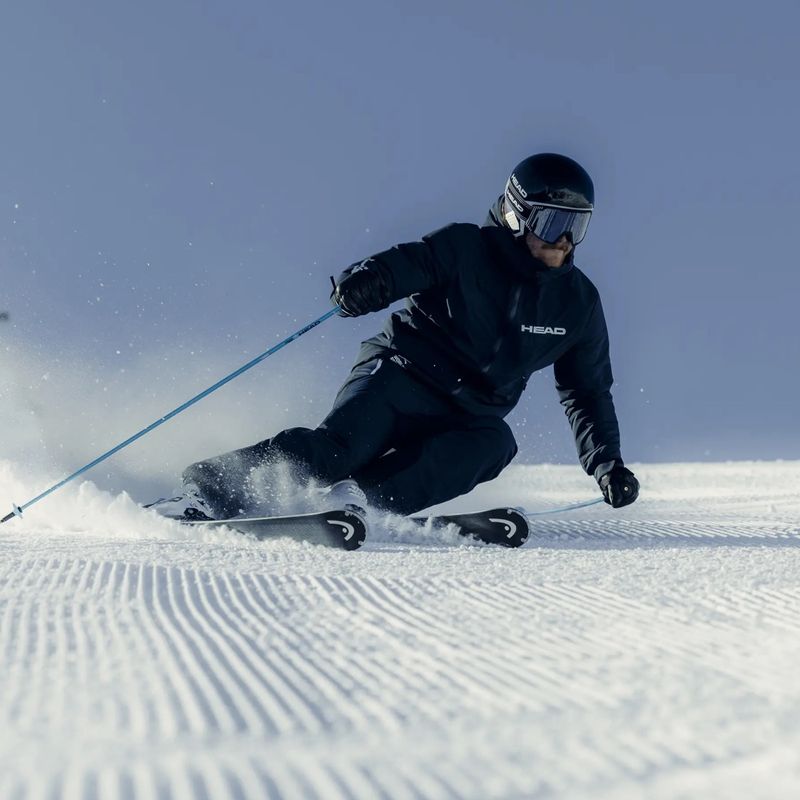 Schiuri de coborâre + legături HEAD WC Rebels e.SLR LYT-PR + PR 11 GW white/blue 2