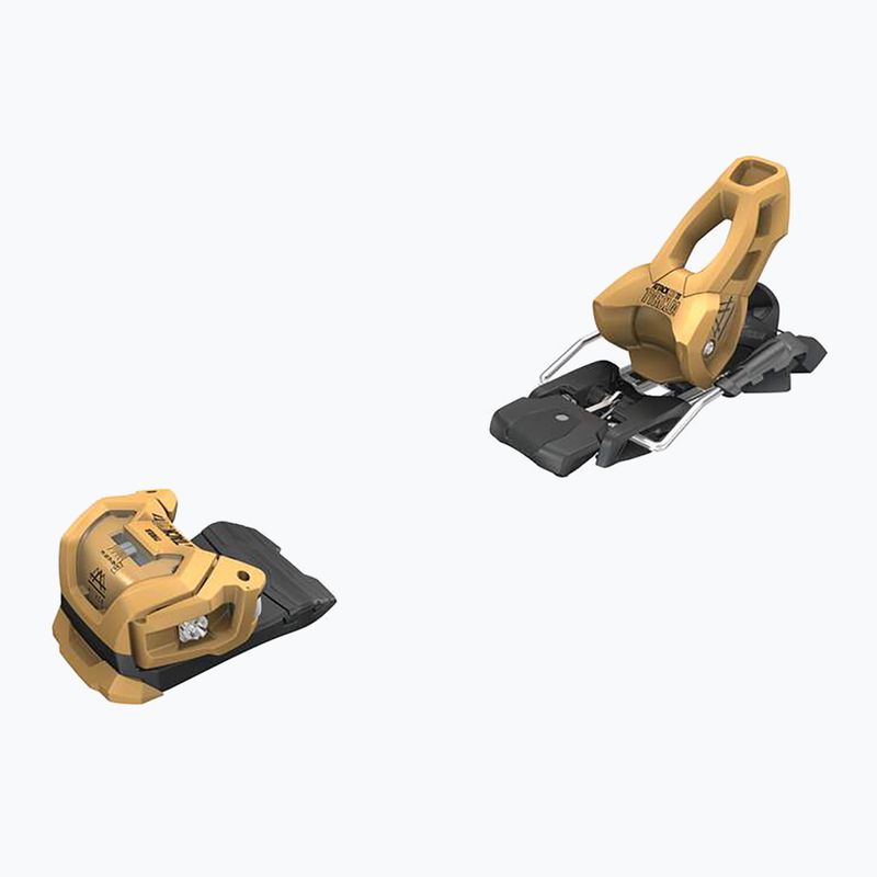 Schiuri de coborâre pentru copii + legături HEAD Kore Team SW + Attack LYT 11 GW black/beige 9